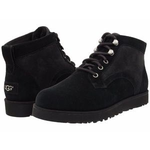 Black Suede Booties Size 6